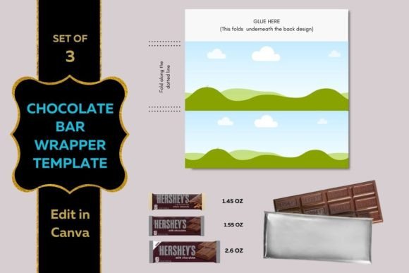 Custom Foil Wrappers: Design in Canva for Any Bar