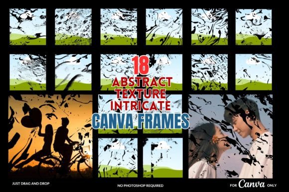 Elevate Your Visuals with Intricate Canva Frames