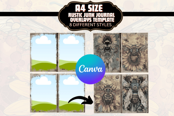 Mastering Aesthetic Junk Journals with Canva Overlays