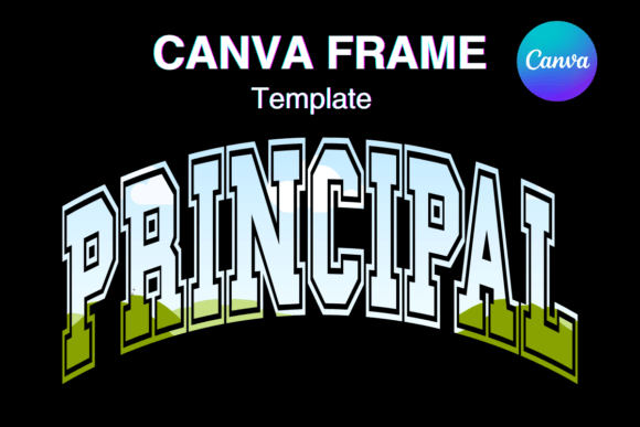 Principal Canva Frame Photo School Frame for Modern Design