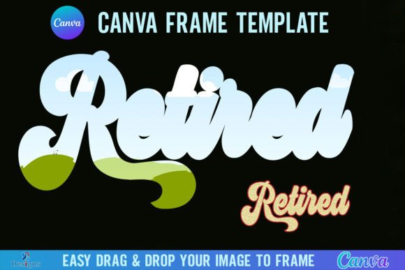 Retired Canva Frame Template Retro: Vintage Charm Meets Modern Design