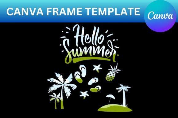 Summer Canva Frame Template: Your Go-To for Vibrant Visuals