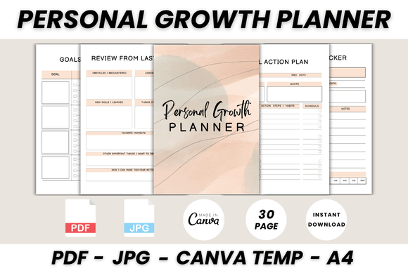 The Ultimate Personal Growth Planner: Your Digital Blueprint for Change