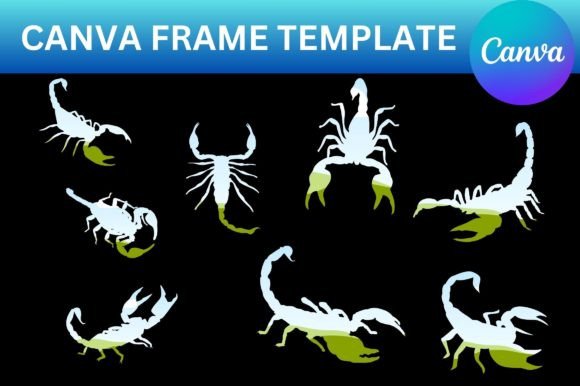 Unleash Your Edge: A Guide to the Scorpions Canva Frame Template