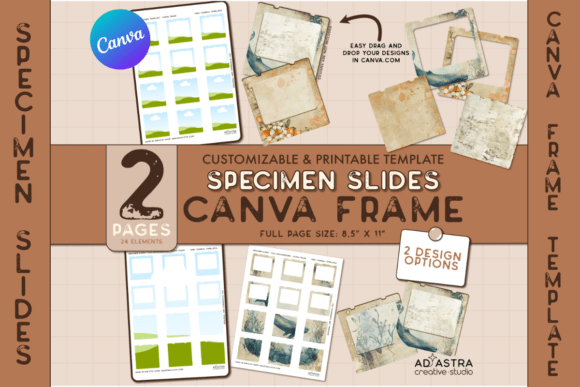 Unlocking Creativity with Specimen Slide Canva Frames
